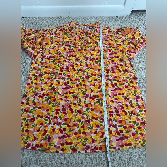 BTFBM Ruffled Puff Sleeve Blouse size M - Picture 6 of 10